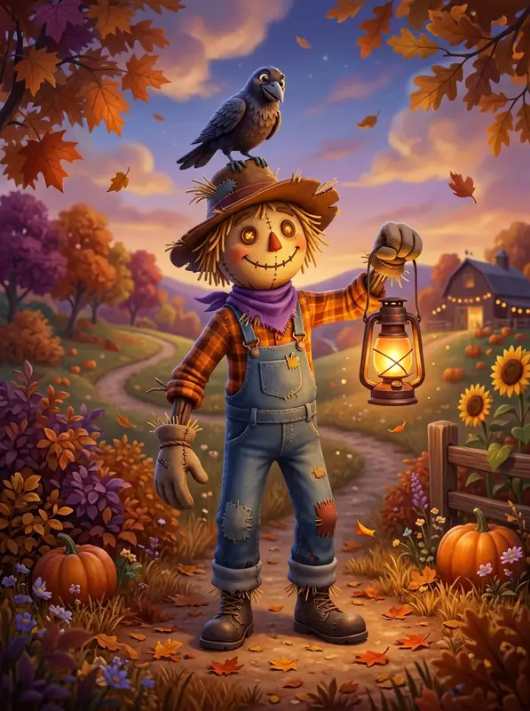 Barnaby the Scarecrow Mascot